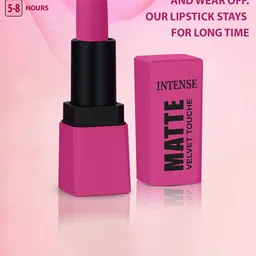 ForSure Intense Set Of 2 HD Matte Velvet Touch & Long Lasting Lipstick-3.5gm Each image 5
