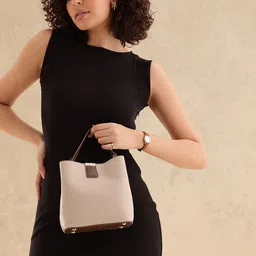 all about you PU Bucket Handheld Bag-picture-24