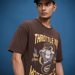 The Roadster Lifestyle Co. Typography Printed T-shirt-picture-20