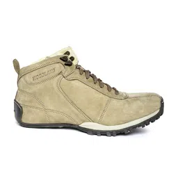Woodland ProPlanet Men Khaki Leather Casual Shoes image 3
