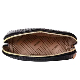 ESBEDA Women Set Of 4 Black Textured Clutches image 4