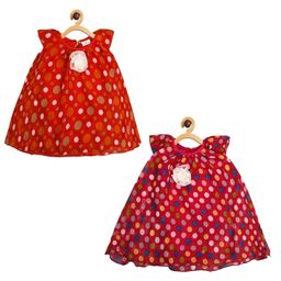 Creative Kids Polka Dot Print Georgette A-Line Dress-picture-45