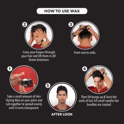 Gatsby Styling Wax Power & Spikes Hair Styler image 5