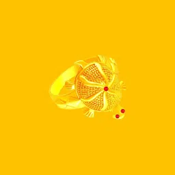 Dynamic Retail Global Unisex Gold Ring image 2