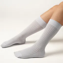 Theater Women Patterned Cotton Calf-Length Socks-image-14