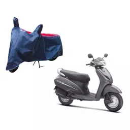Auto Pearl Waterproof Two Wheeler Cover For Honda Activa 3G (Red & Blue)-picture-37