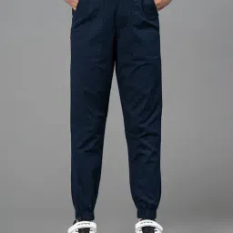Mode by Red Tape Kids Navy Solid Joggers-image-6