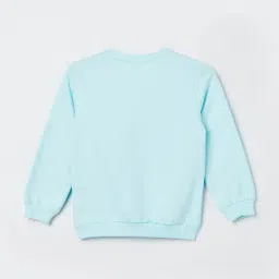 Fame Forever by Lifestyle Girls Mint Printed Sweatshirt image 2