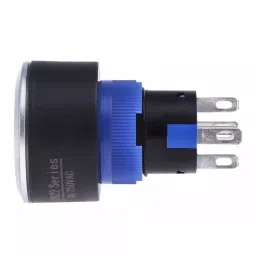 RS PRO Illuminated Push Button Switch Panel Mount 22.2 mm SPDT Green LED 250 V AC, 1758231 image 5