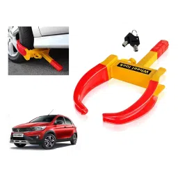 Auto Pearl Claw Type Anti Theft Adjustable Wheel Clamp Lock for Tata Tiago 1.05 Revotorq XT-picture-15