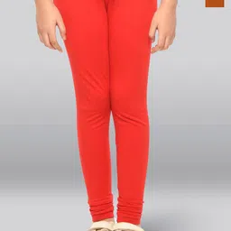 LYRA Girls Pack Of 2 Cotton Ankle-Length Leggings-picture-44