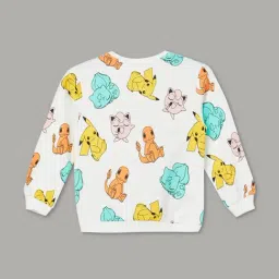 Fame Forever by Lifestyle Girls White Printed Sweatshirt image 2