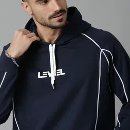 LEWEL Men Hooded Sweatshirt image 5