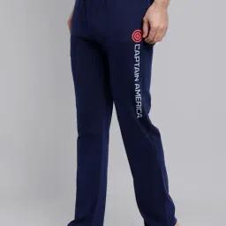 Free Authority Printed Captain America Navy Pajama for Men-image-30