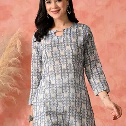 HARIKS Printed Top With Palazzo Co-Ords-picture-41