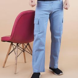 LINARIA Men Classic Slouchy Fit Light Fade Jeans-picture-2