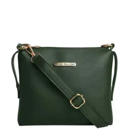 Bagsy Malone Green Solid Medium Sling Handbag-picture-33