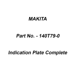 Makita Indication Plate Complete Suitable For DPB183, Part No 140T79-0-image-19