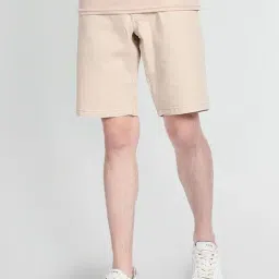 U.S. Polo Assn. Denim Co. Beige Cotton Slim Fit Denim Shorts-picture-40