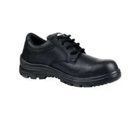 HEAPRO Composite Toe Safety Shoes PU Low Ankle Black Full Grain Leather Size UK10, HI-901C (Pack of 20 Pair)-picture-46