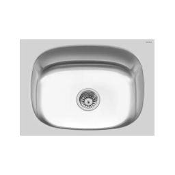 CERA Darby Lite 24x18 inch Matt Finish Stainless Steel 202 Single Bowl Sink, B4621102-picture-34
