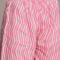 Anouk Women Floral Yoke Design Regular Sequinned Kurta with Trousers image 2