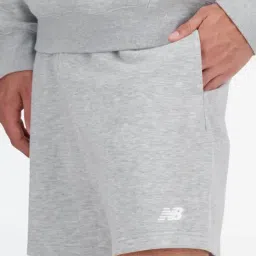 New Balance Grey Regular Fit Sports Shorts image 4