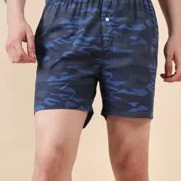 Urban Scottish Multicolor Cotton Regular Fit Printed Boxers, Pack of 4 image 3