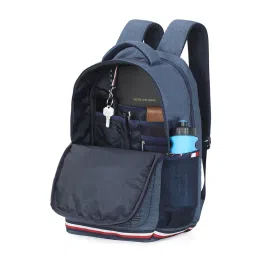 tommy hilfiger accessories Tommy Hilfiger Donovan Unisex Melange Laptop Backpack - Navy 28 Litre (M) image 5