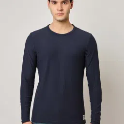 Lee Navy Slim Fit Crew T-Shirt-picture-22