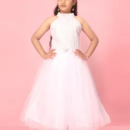 Muhuratam Pink Nylon Dresses-picture-23