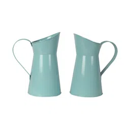 Amaya Decors Unisex 2-Pcs Green Jug Pot Planters image 2