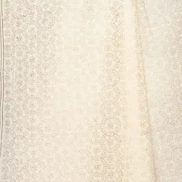 Fabindia Floral Block Printed Cotton Silk Dupatta image 4