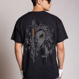 Be Crazy Men Printed T-shirt-image-73