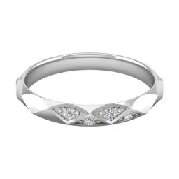 SHINE ETERNAL Lab Grown Diamond 14k (585) White Gold Ring for Men-picture-32