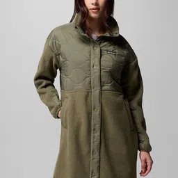 Columbia Women Mock Collar Solid Lightweight Casual Padded Jacket-image-77