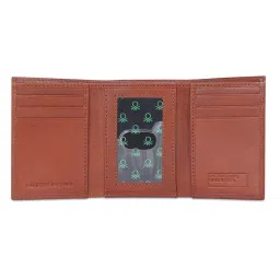 tommy hilfiger accessories Tommy Hilfiger Men Chellis Tan Wallet image 5