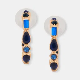 Forever Glam by Pantaloons Geometric Half Hoop Earrings image 4