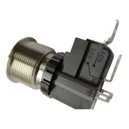 RS PRO Illuminated Push Button Switch 22.2 mm Cutout SPST White LED 250 / 125 V AC, 1758198 image 2