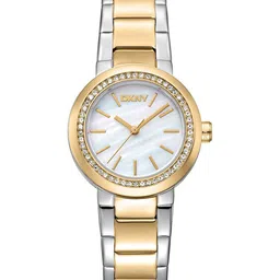 DKNY Women Brass Dial & Stainless Steel Analogue Watch DK1L024M0155-image-9