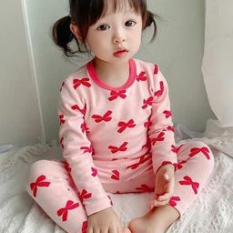 LULU & SKY Girls Printed Night suit-picture-0