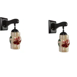 SOMIL Multi Glass Cylinder Printed Wall Lamps-picture-23
