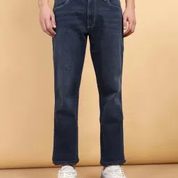 Wrangler Blue Regular Fit Lightly Washed Jeans-picture-36