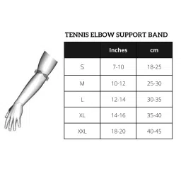 Besafe Forever Tennis Elbow/Neoprene Compression Support for Pain Relief, L image 2