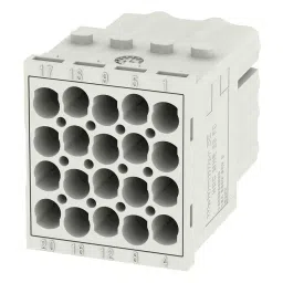 Weidmuller HEAVY DUTY MODULE, RCPT, 20POS, 20-12AWG, HDC MHE 20 FC-picture-27