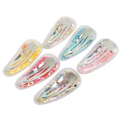 GLOSSY Women Set of 5 Tic Tac Hair Clip image 2