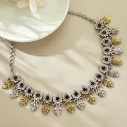 Fabindia Women Metal Short Necklace-image-83