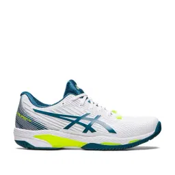 Asics Men's Solution Speed FF 2 White Tennis Shoes-image-13