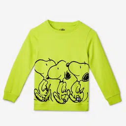 The Souled Store Girls Peanuts Snoopy Sweatshirt-image-12
