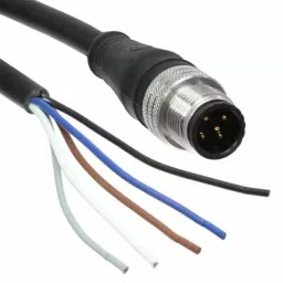 Brad from Molex Straight Male M12 to Male Unterminated Sensor Actuator Cable 1m, 1200062799-picture-48